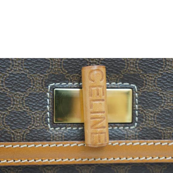 Celine Macadam Pattern 2 Way Shoulder Bag - Picture 6 of 9